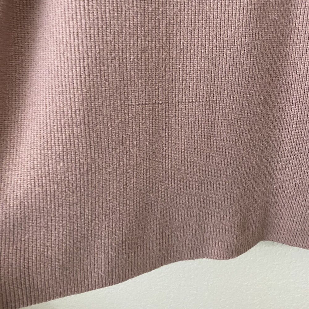 Free People Sweater Womens XS Softly Structured Knit Tunic Dusty Mauve Pullover - Picture 5 of 10